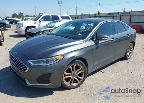2019 Ford Fusion Sel из США, поврежденный, VIN 3FA6P0CDXKR117937